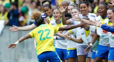 Seleção feminina domina Argentina e vence amistoso no Beira-rio