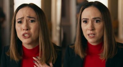 Tatá Werneck exige tapa real em cena de novela e surpreende colega de elenco