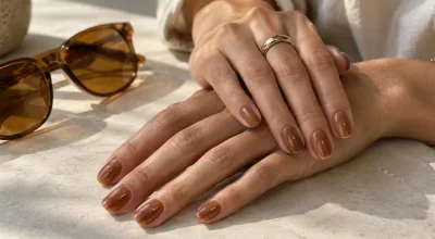 Tendência sunglass nails: como conquistar o efeito de lente de óculos nas unhas