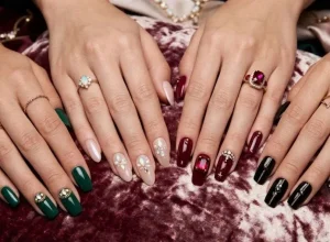 Unhas com joias: conheça as quatro tendências que dominam os salões de beleza